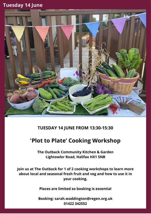 Plot to Plate Cooking Workshop