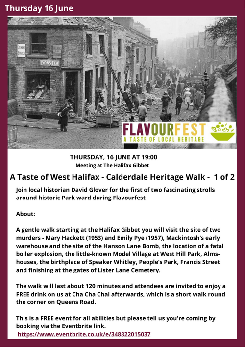 A Taste of West Halifax - Calderdale Heritage Walk